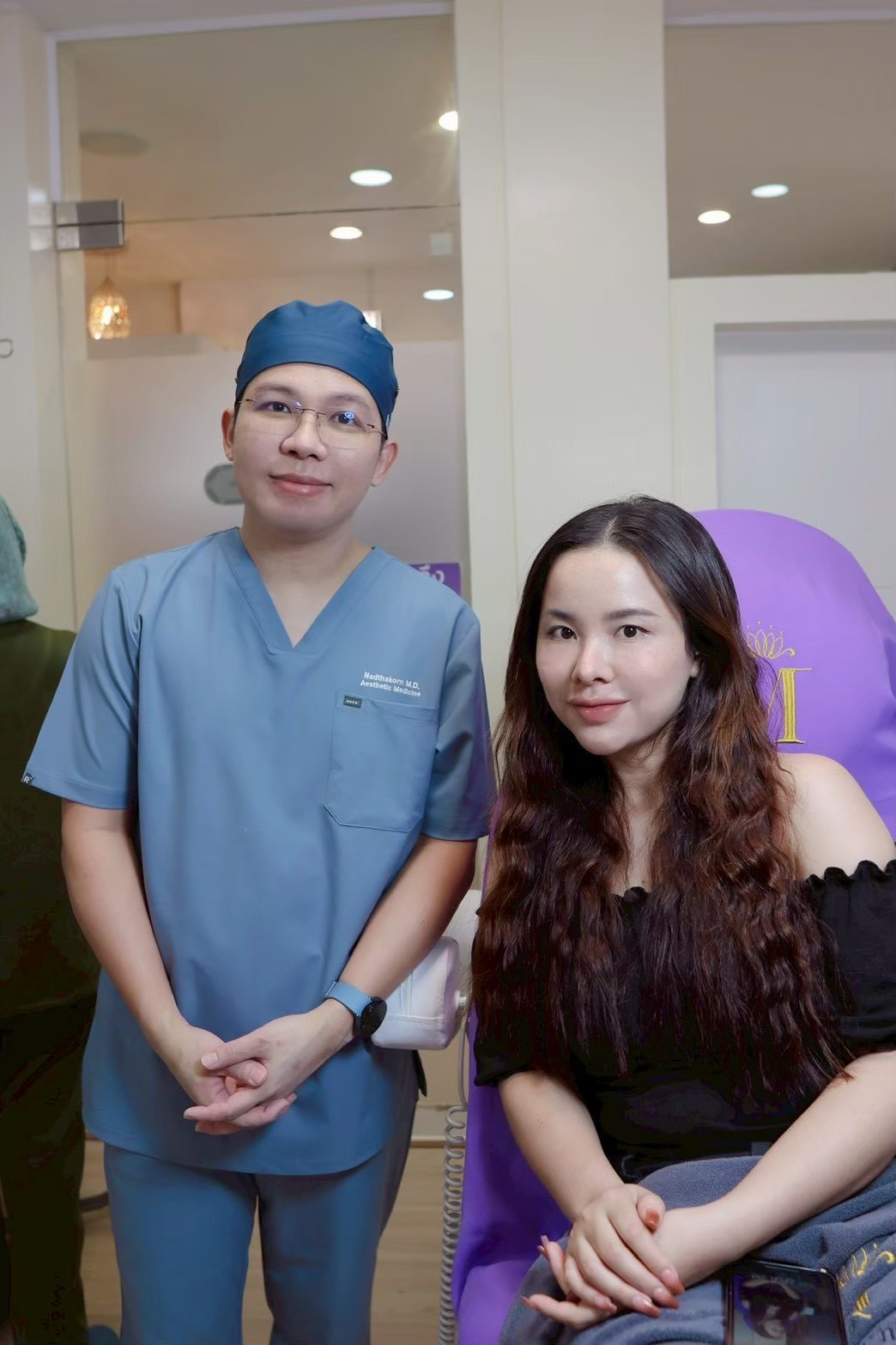 doctor with patient