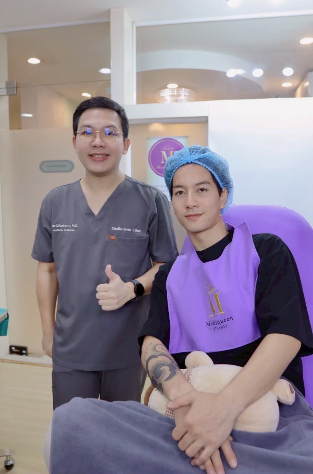 doctor with patient